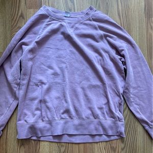 light pink old navy sweatshirt